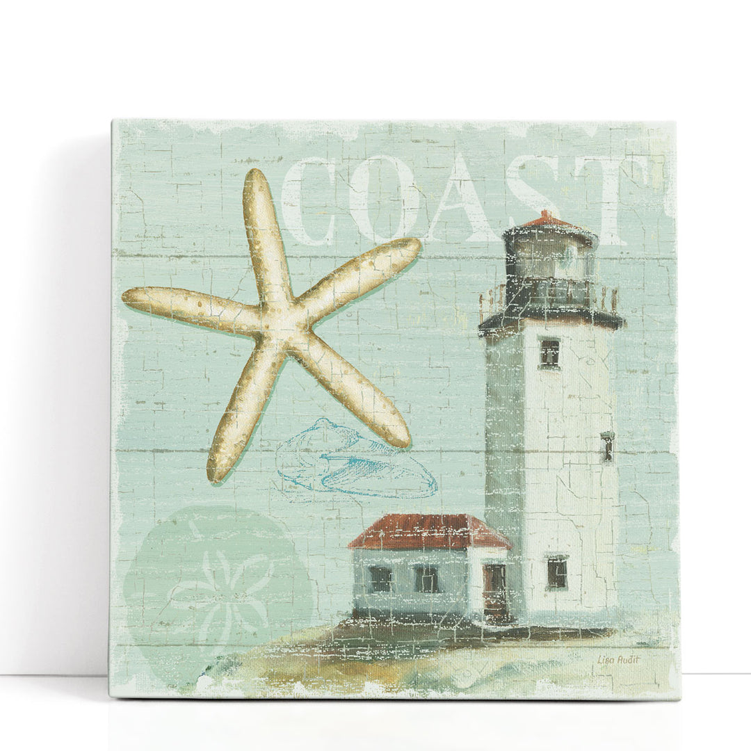 Beach House II - Canvas Print Wall Art