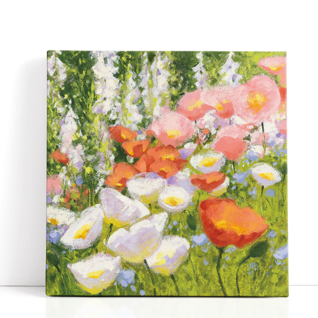 Garden Pastels II - Canvas Print Wall Art