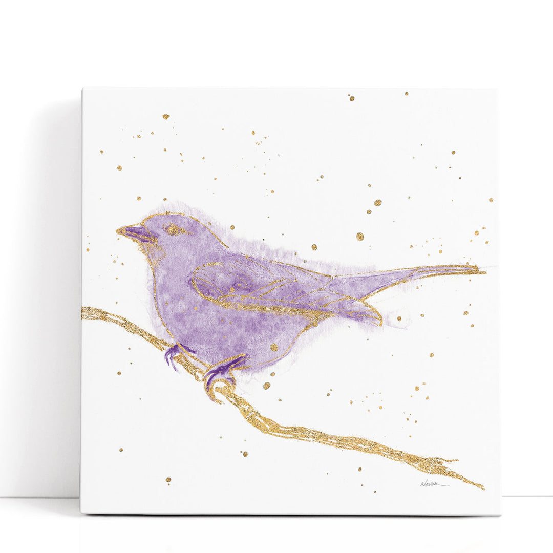 Gilded Bird I - Canvas Print Wall Art