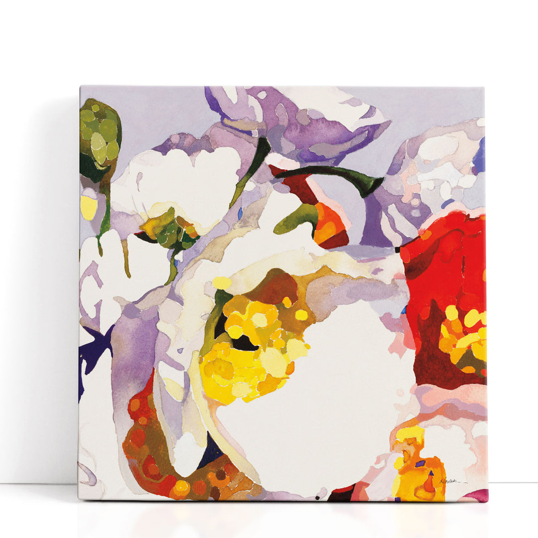 Poppy Patterns II - Canvas Print Wall Art