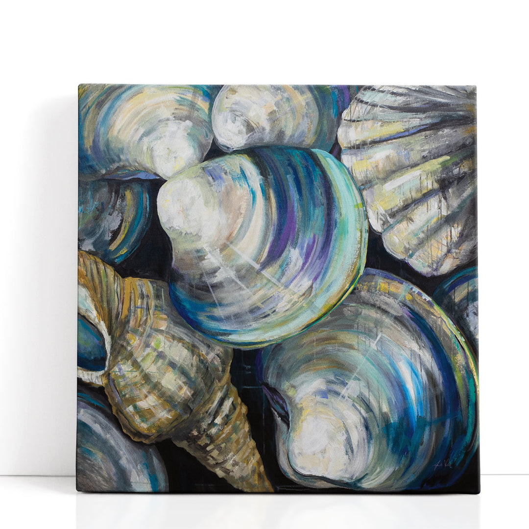 Framed Seashell Art – contemporary shell
