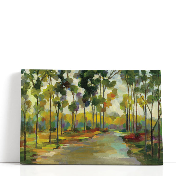 Path in the Forest - Canvas Print Wall Art