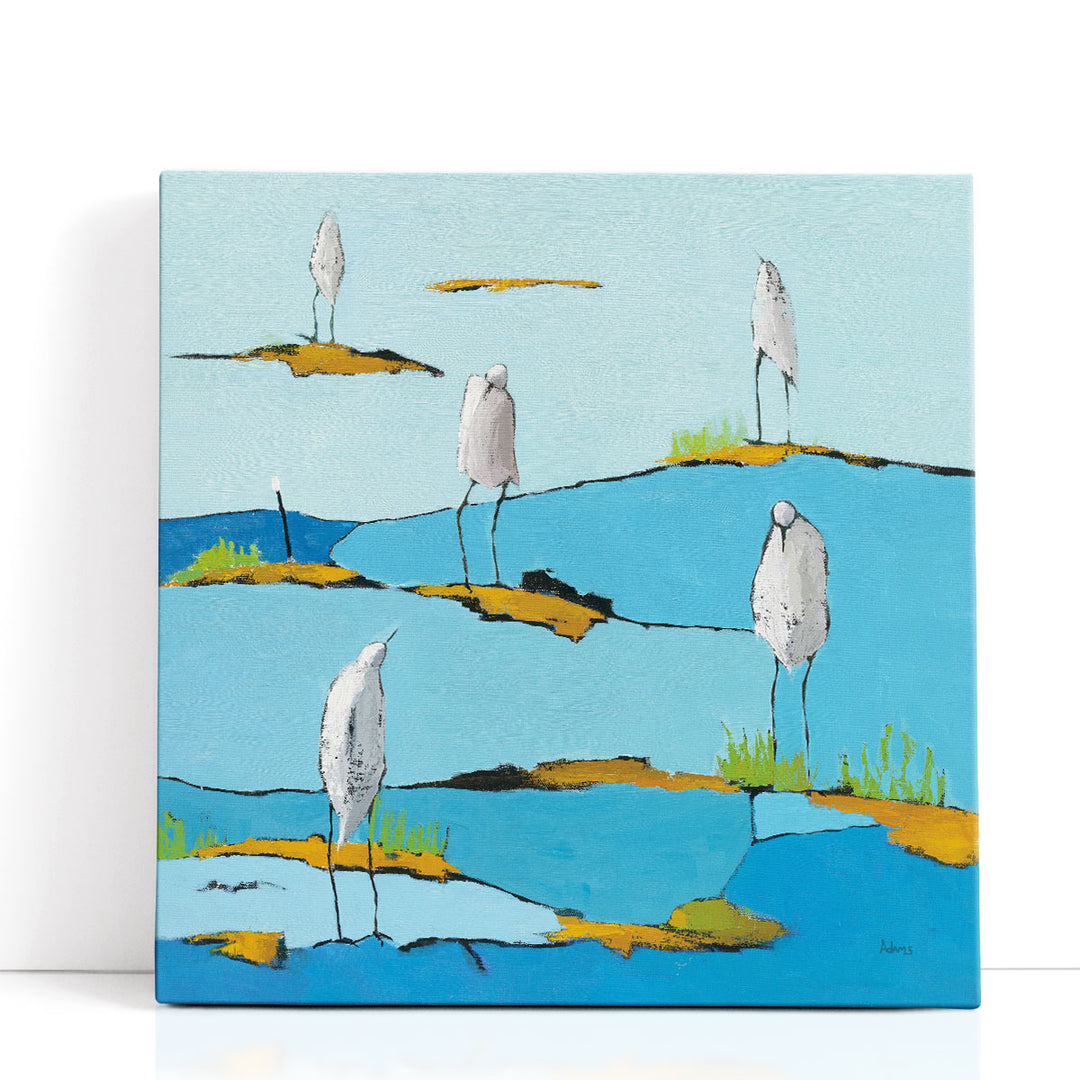 Beach Bums - Canvas Print Wall Art