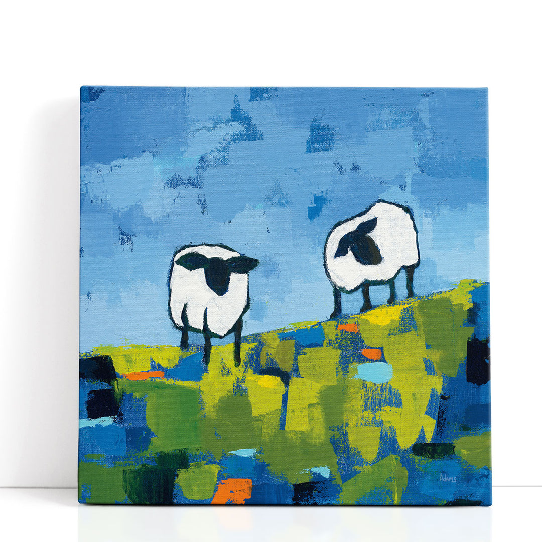Two Sheep - Canvas Print Wall Art