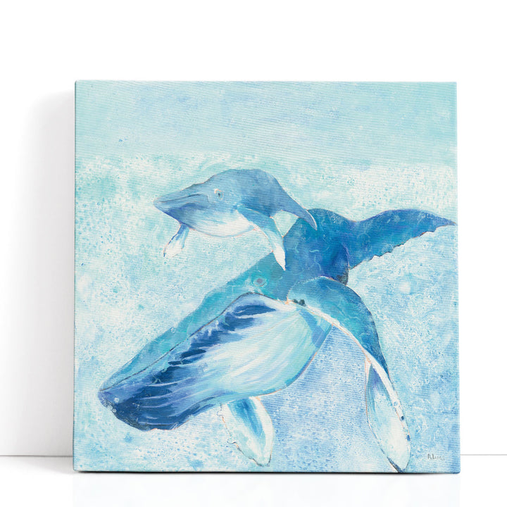 Blue Mama - Canvas Print Wall Art