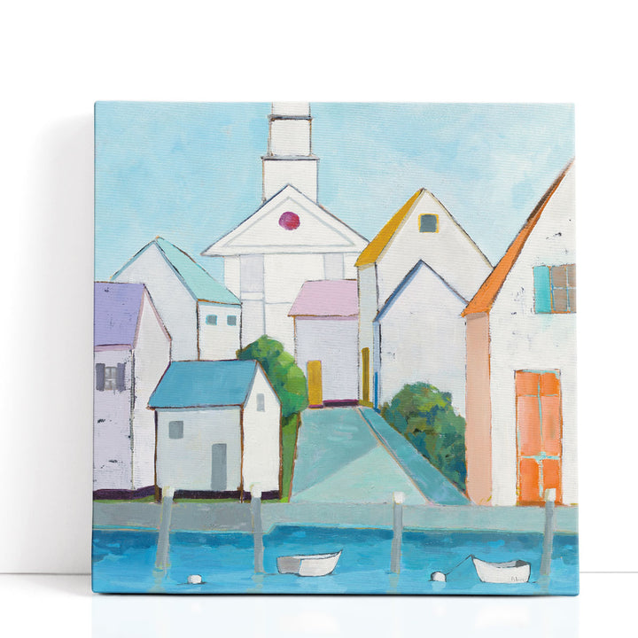 Harbor Town III - Canvas Print Wall Art