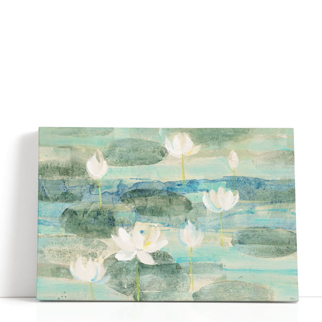 Water Lilies - Canvas Print Wall Art