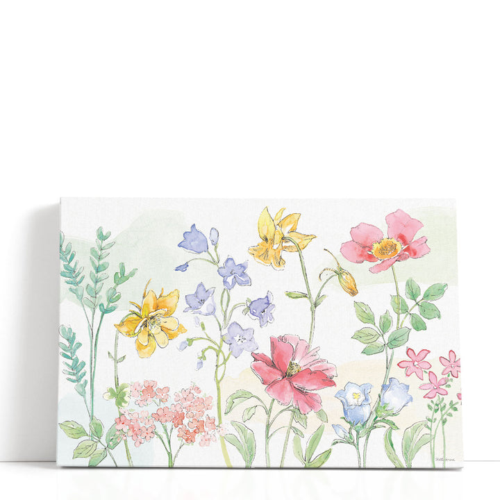 Peaceful Petals VI - Canvas Print Wall Art
