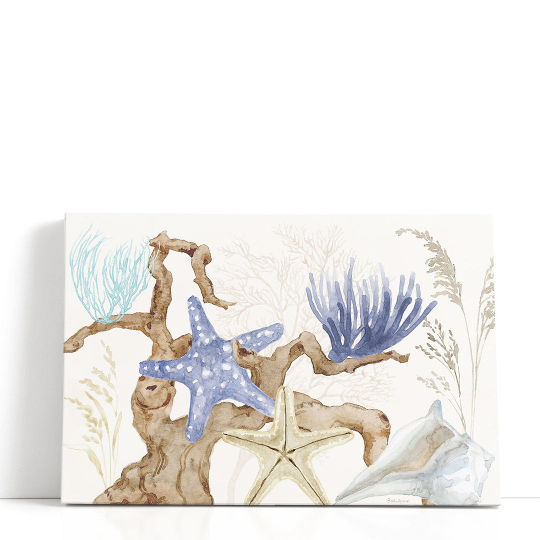 Soft Shores I - Canvas Print Wall Art