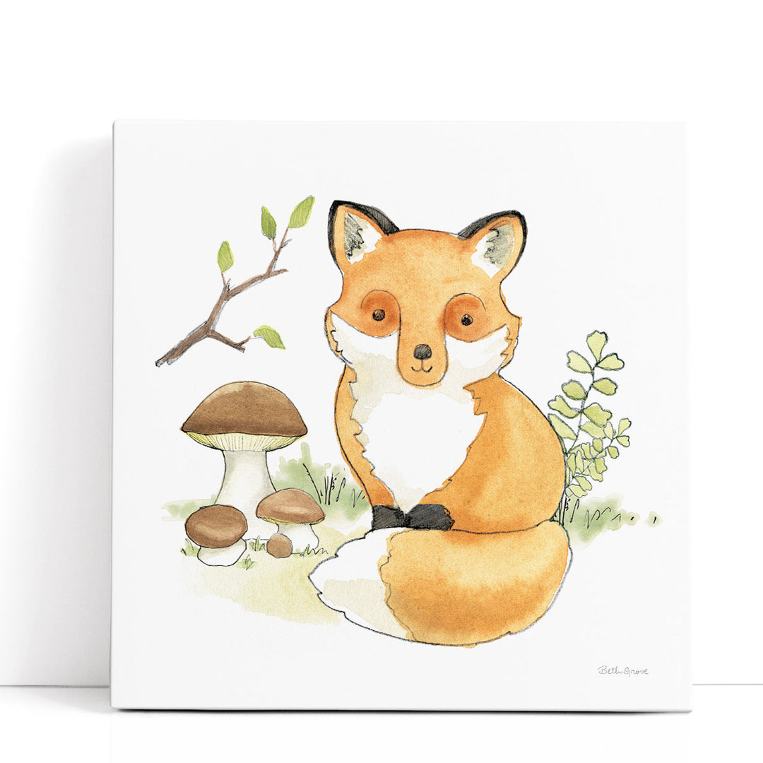Baby Woodland I - Canvas Print Wall Art