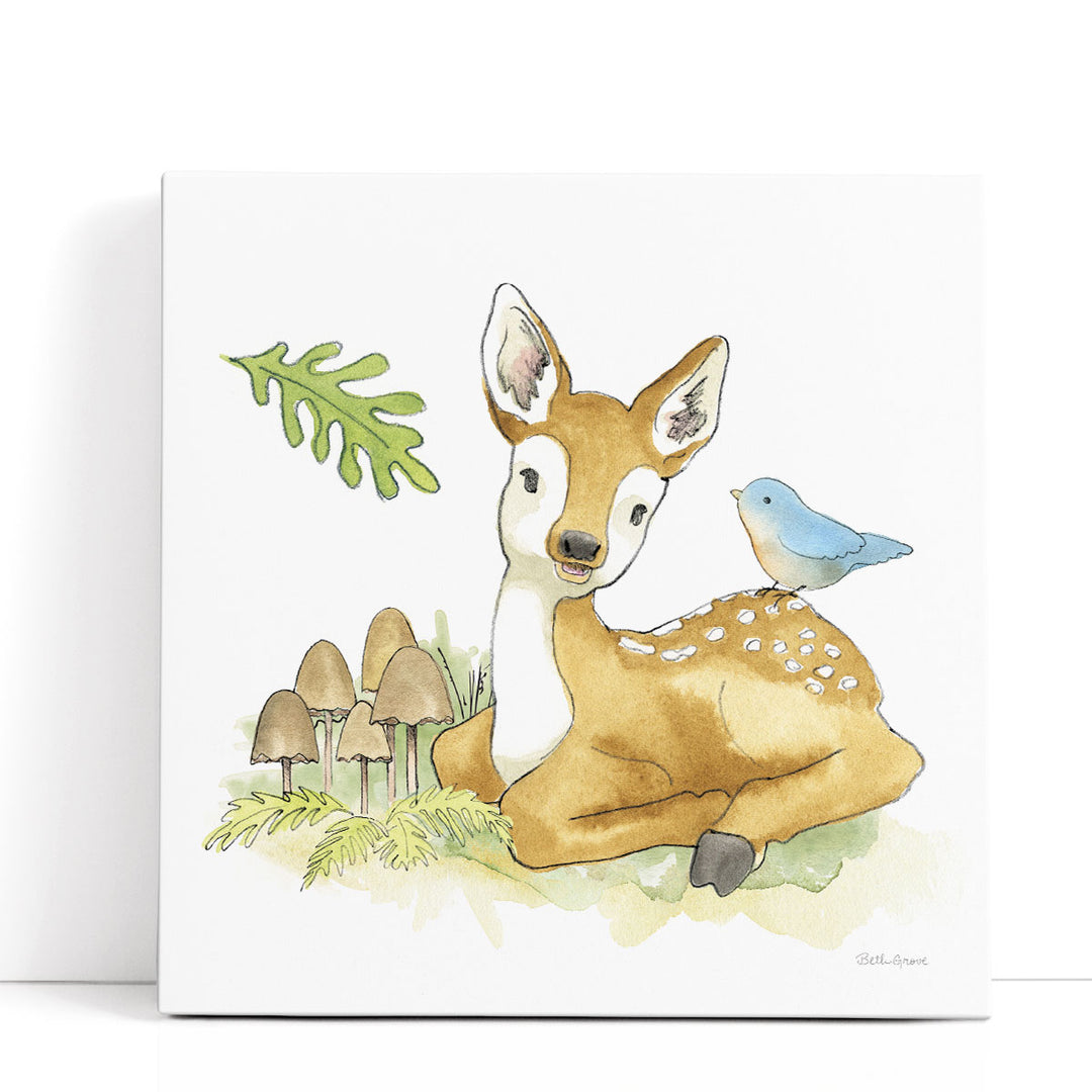 Baby Woodland III - Canvas Print Wall Art