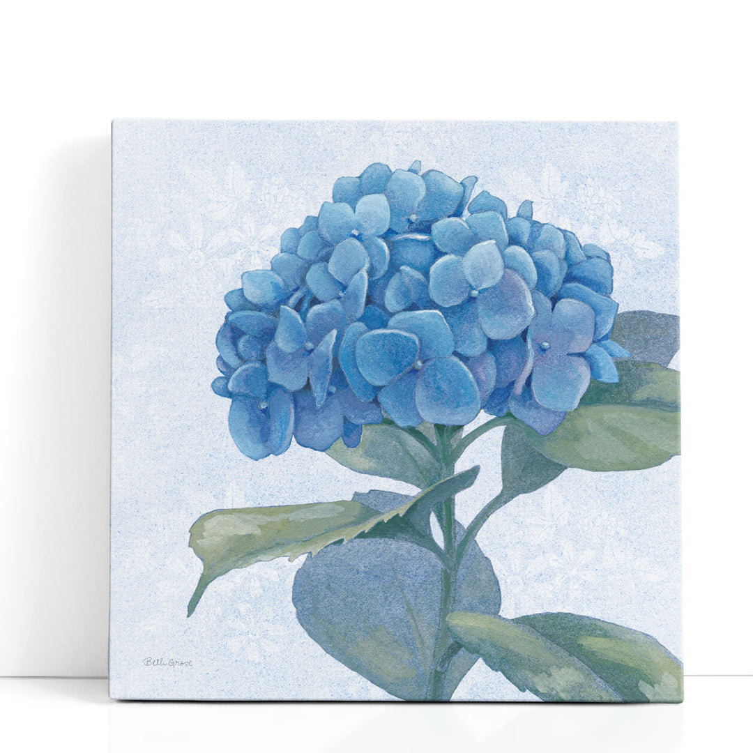 Blue Hydrangea IV - Canvas Print Wall Art