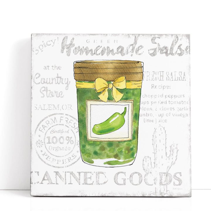 Watercolor Mason Jar Wall Decor painted jar