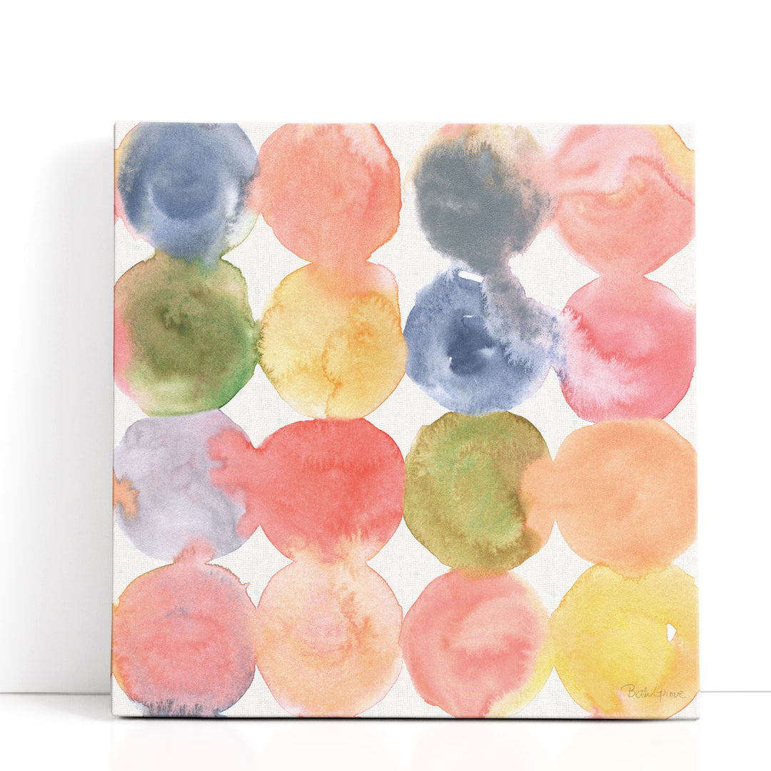 Floral Focus Pattern VIII - Canvas Print Wall Art