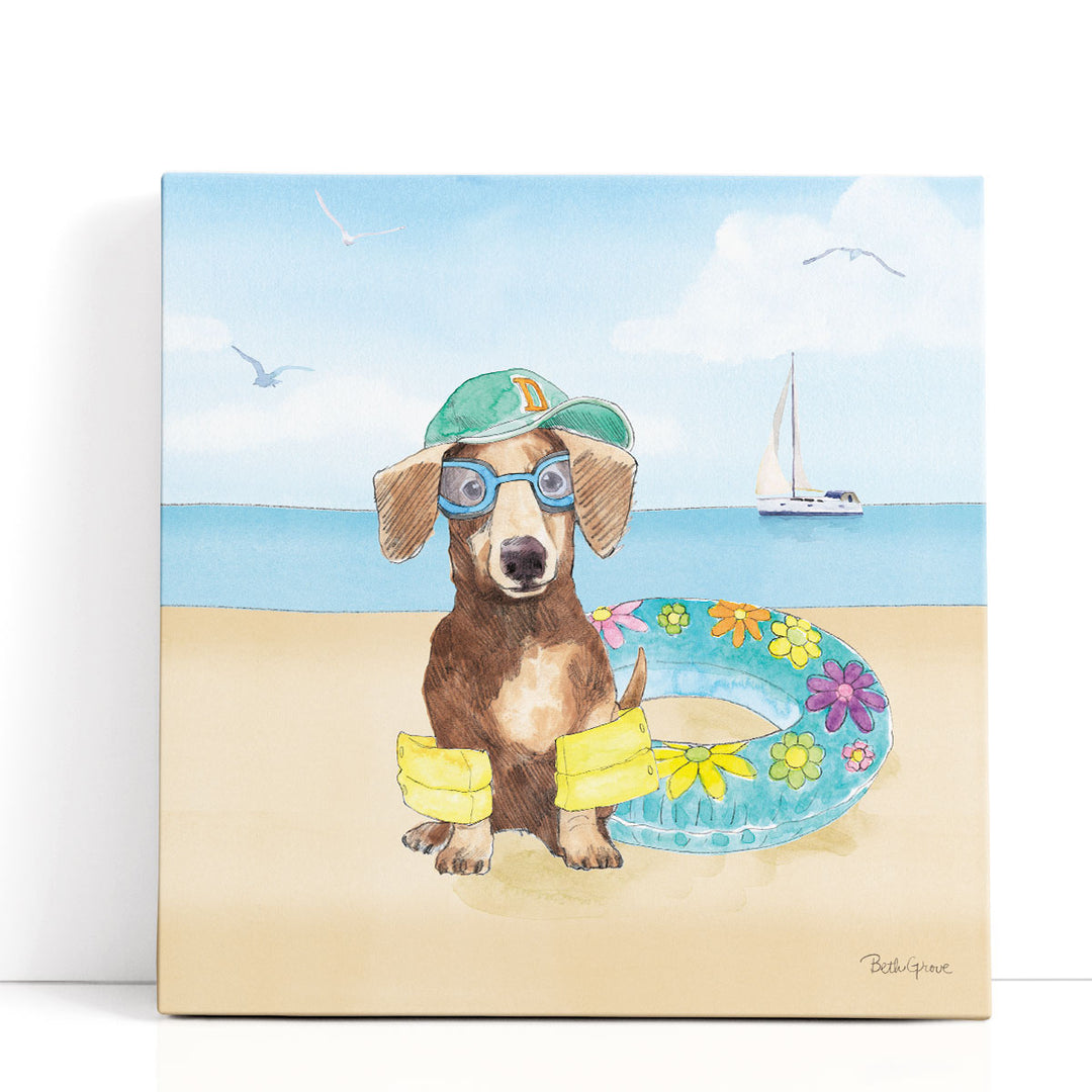 Summer Paws III - Canvas Print Wall Art