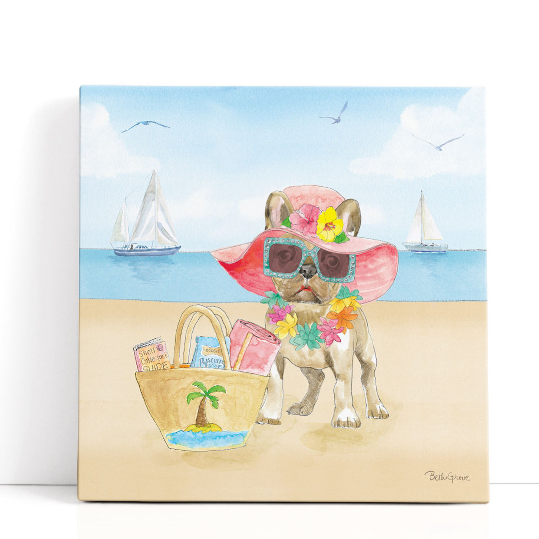Summer Paws IV - Canvas Print Wall Art