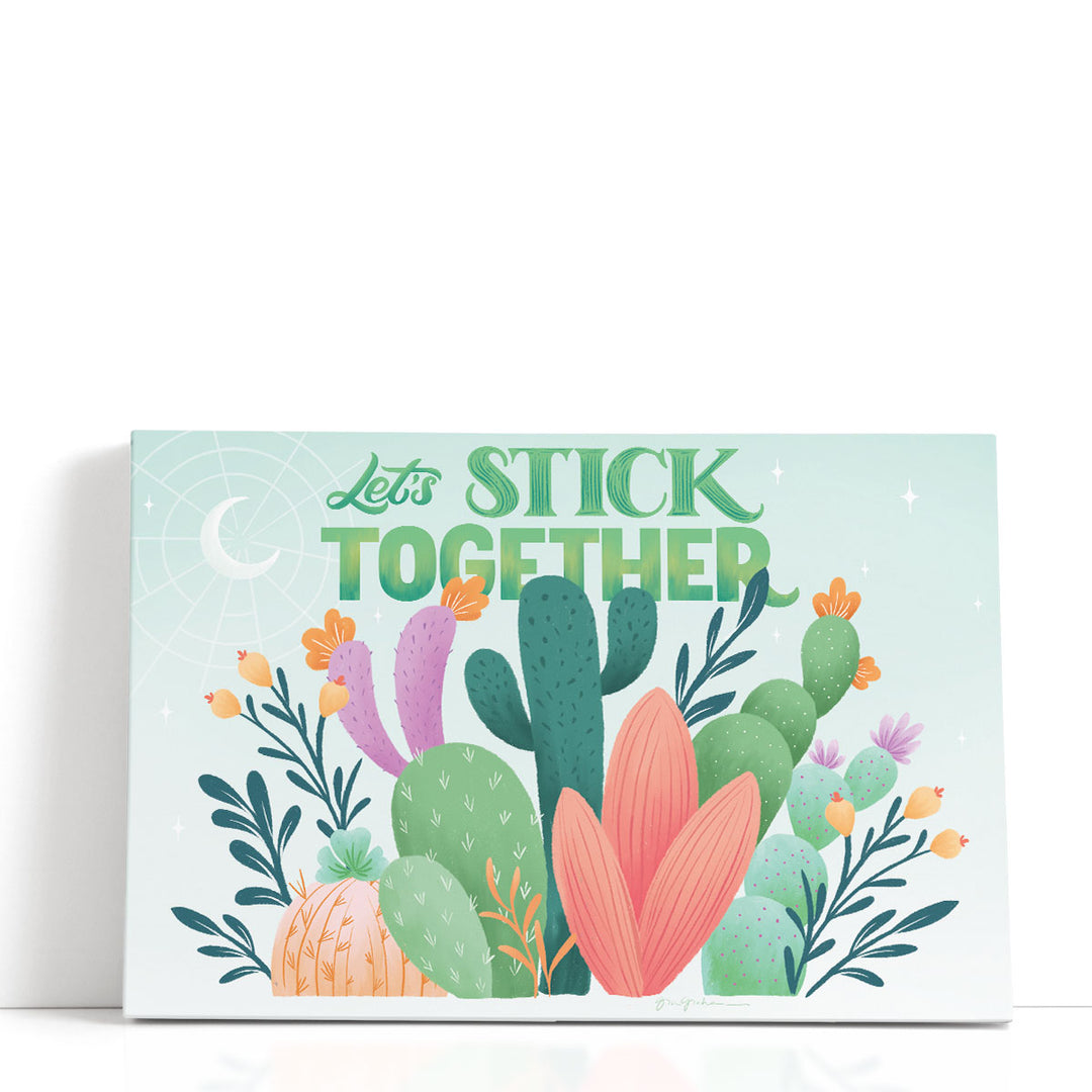 Cactus Garden I - Canvas Print Wall Art