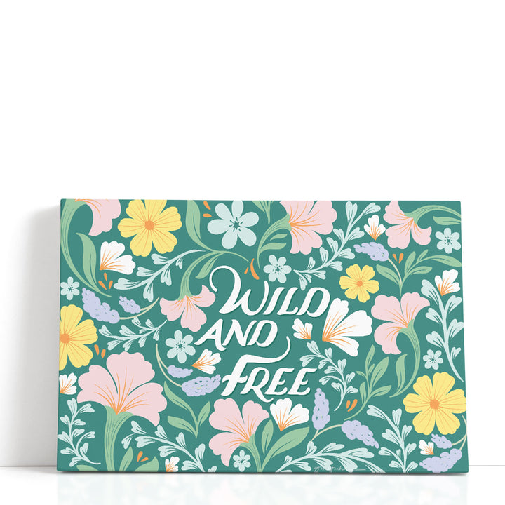 Wild and Free I - Canvas Print Wall Art