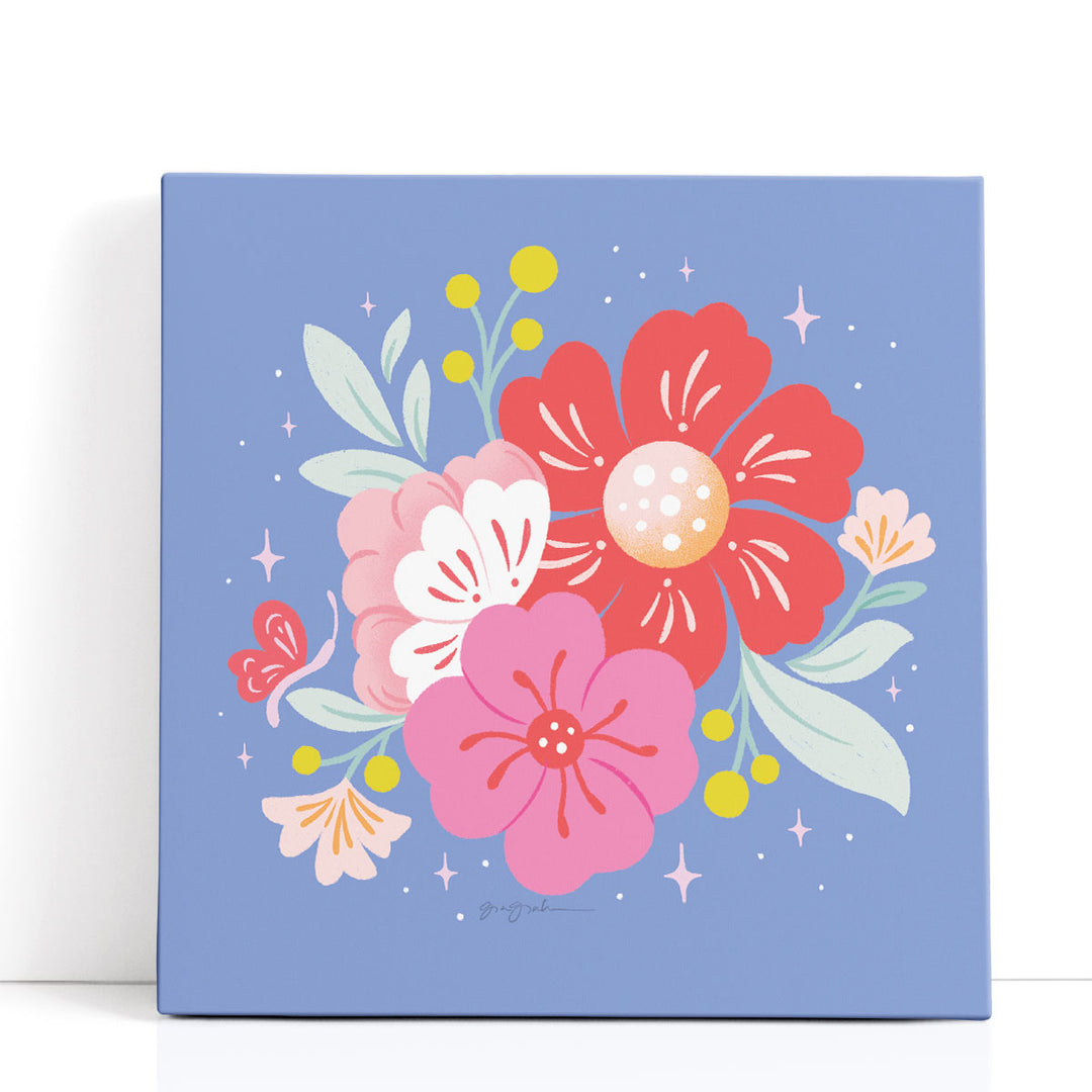 Floral Bouquet I - Canvas Print Wall Art