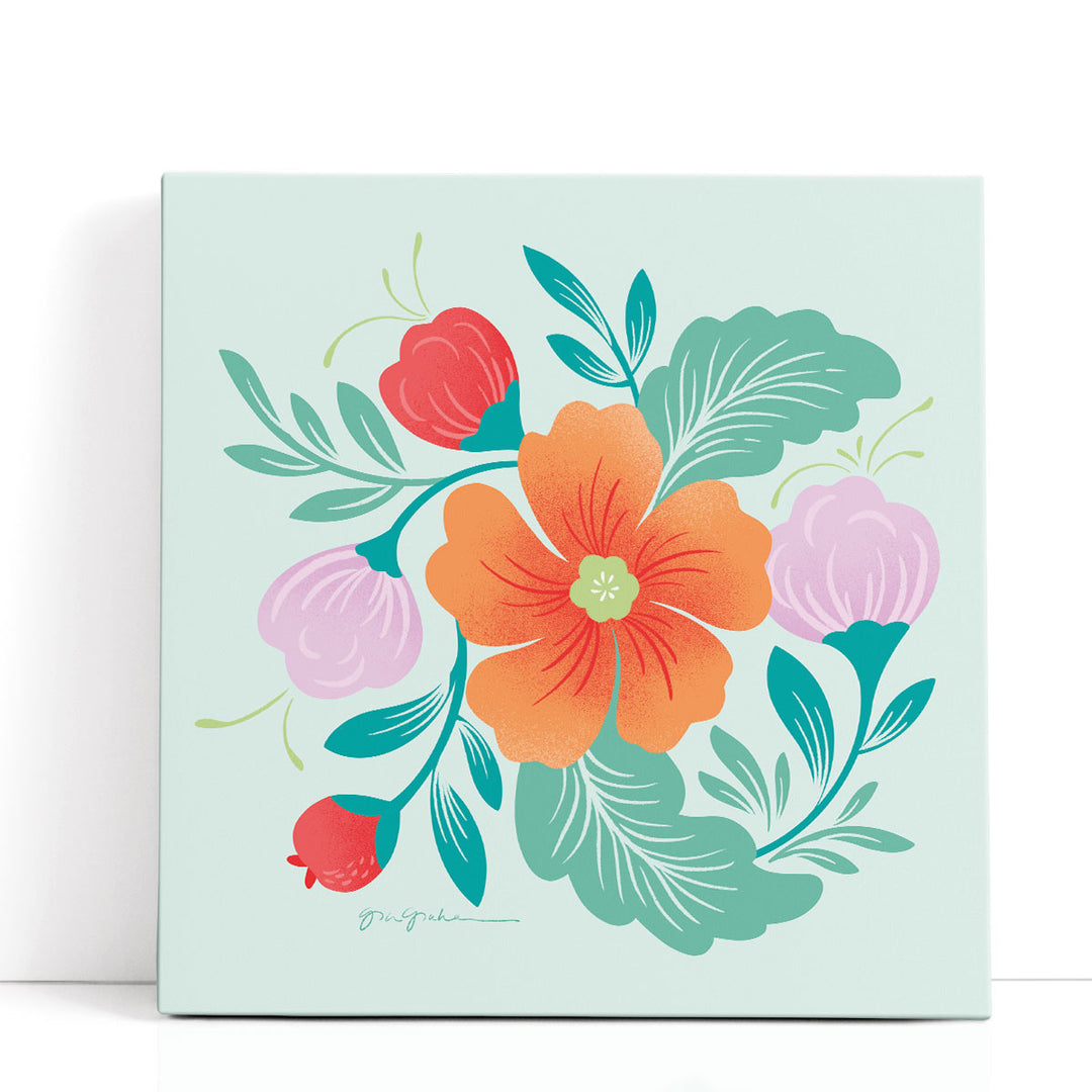 Market Flowers II - Canvas Print Wall Art