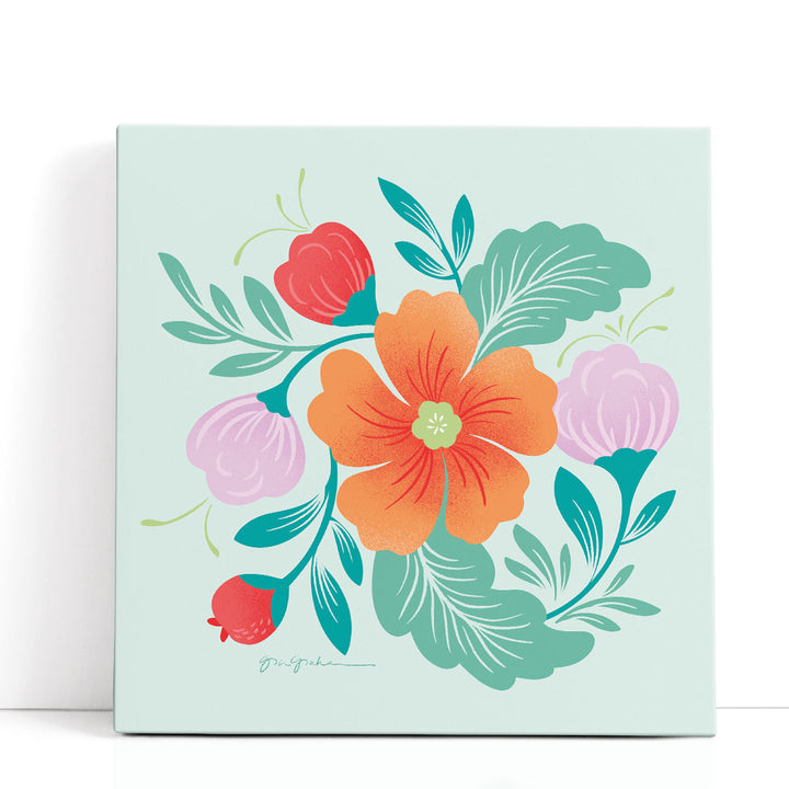 Market Flowers II - Canvas Print Wall Art