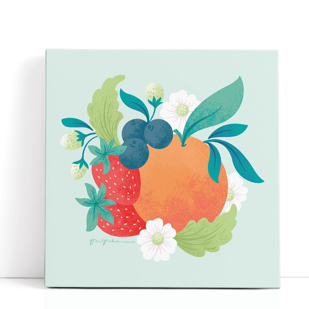 Market Fresh II - Canvas Print Wall Art