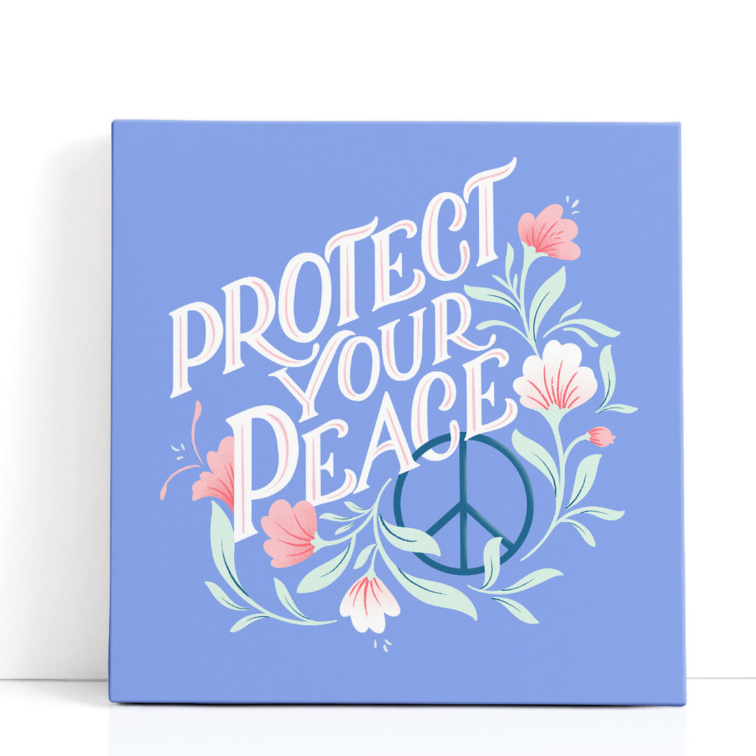Protect Your Peace I - Canvas Print Wall Art