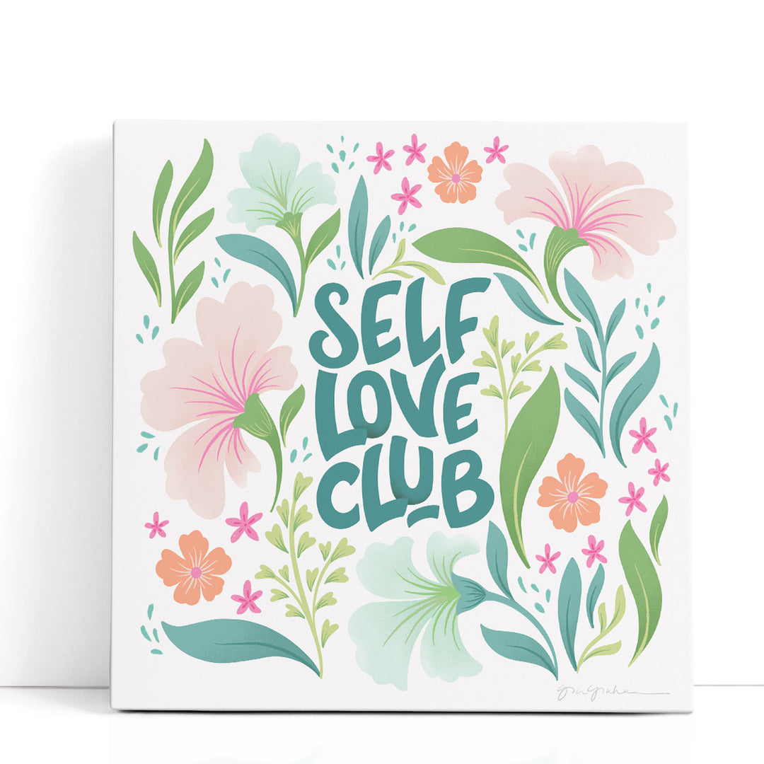 Self Love Club II - Canvas Print Wall Art