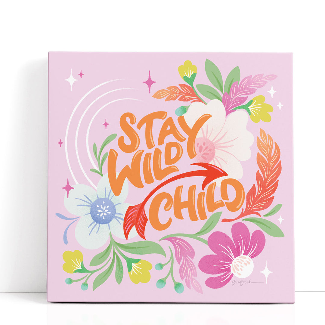 Stay Wild I - Canvas Print Wall Art