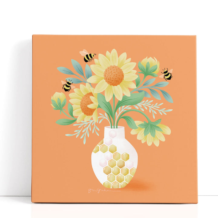 Sunflower Bouquet - Canvas Print Wall Art