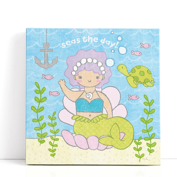 Magical Mermaid III - Canvas Print Wall Art