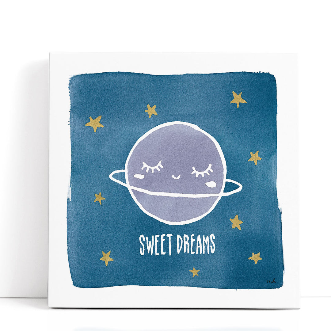 Night Sky Sweet Dreams - Canvas Print Wall Art