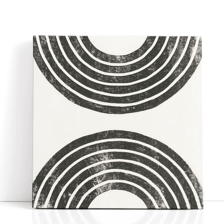 Over the Rainbow I Black and White - Canvas Print Wall Art