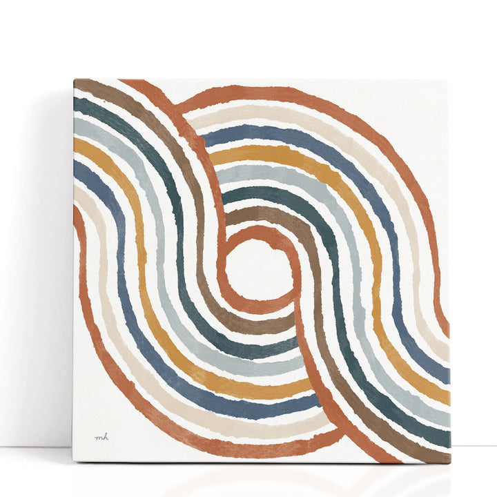Rainbow Road II - Canvas Print Wall Art