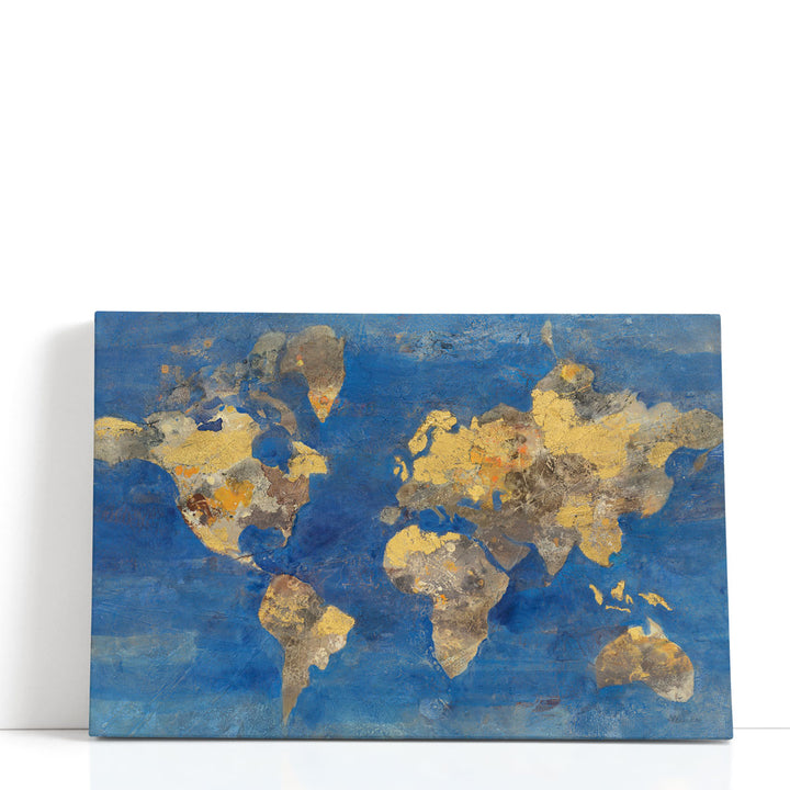 Golden World - Canvas Print Wall Art