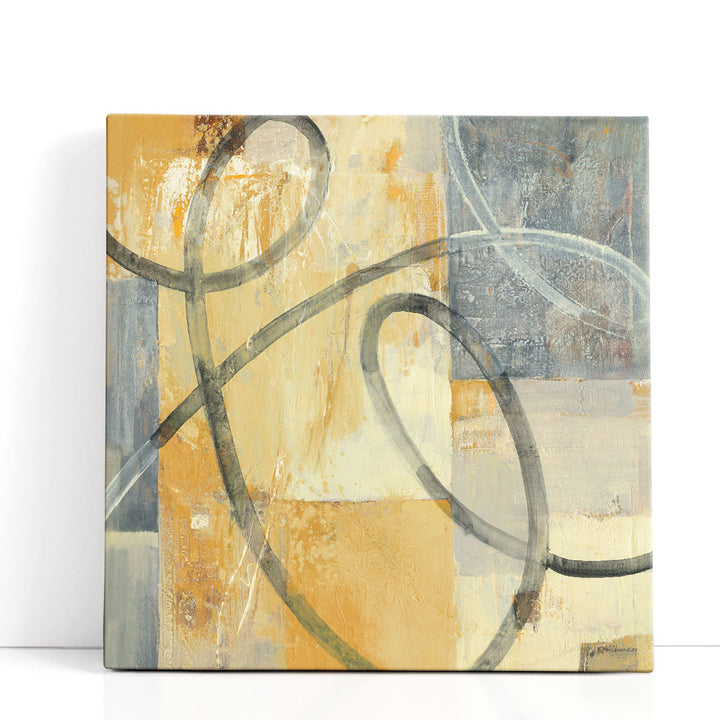 Ribbon Dance I - Canvas Print Wall Art