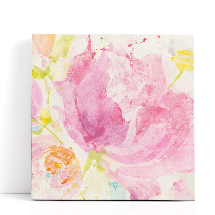 Spring Abstracts Florals II - Canvas Print Wall Art