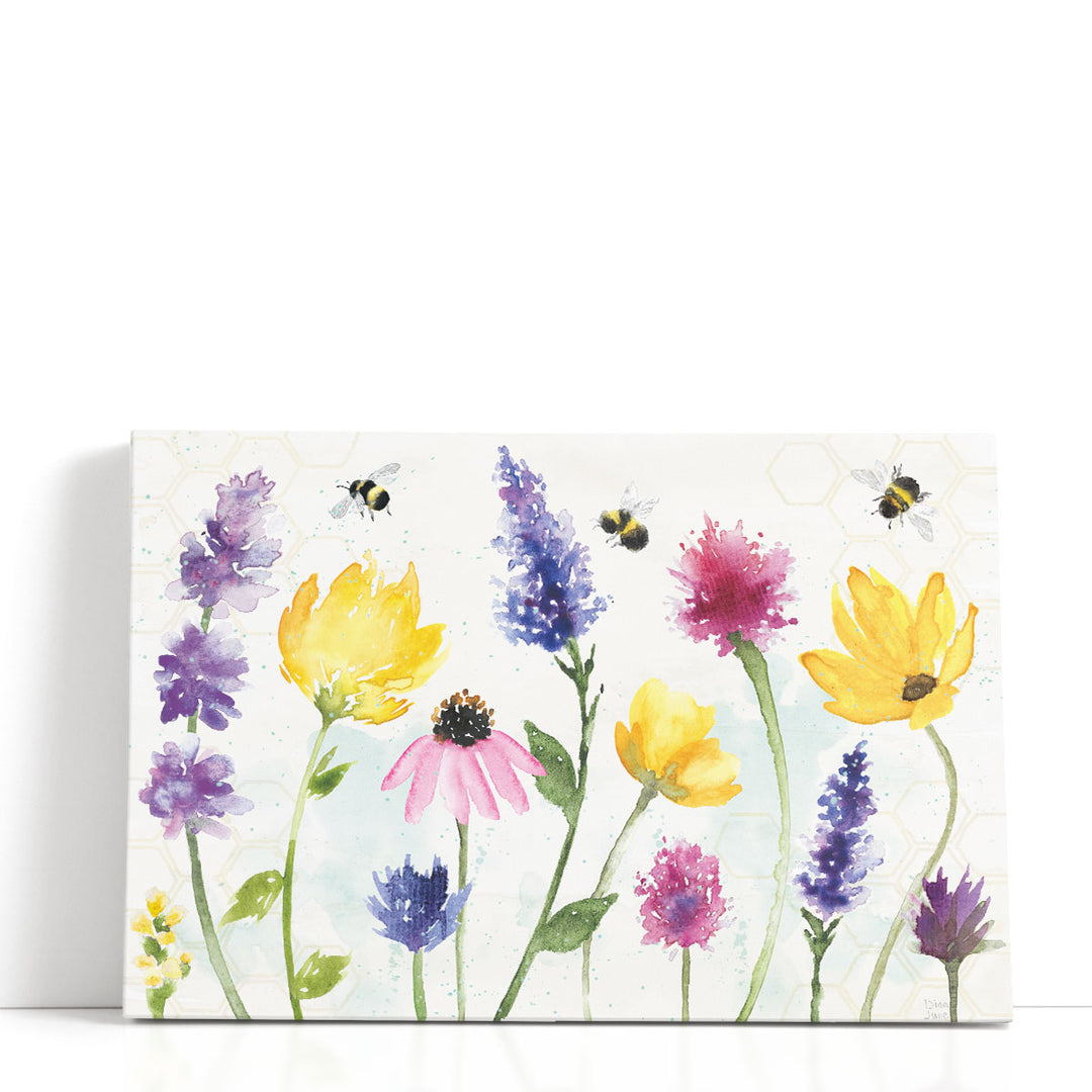 Bee Harmony I - Canvas Print Wall Art