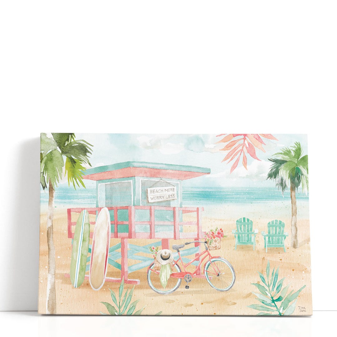 Surfs Up I - Canvas Print Wall Art