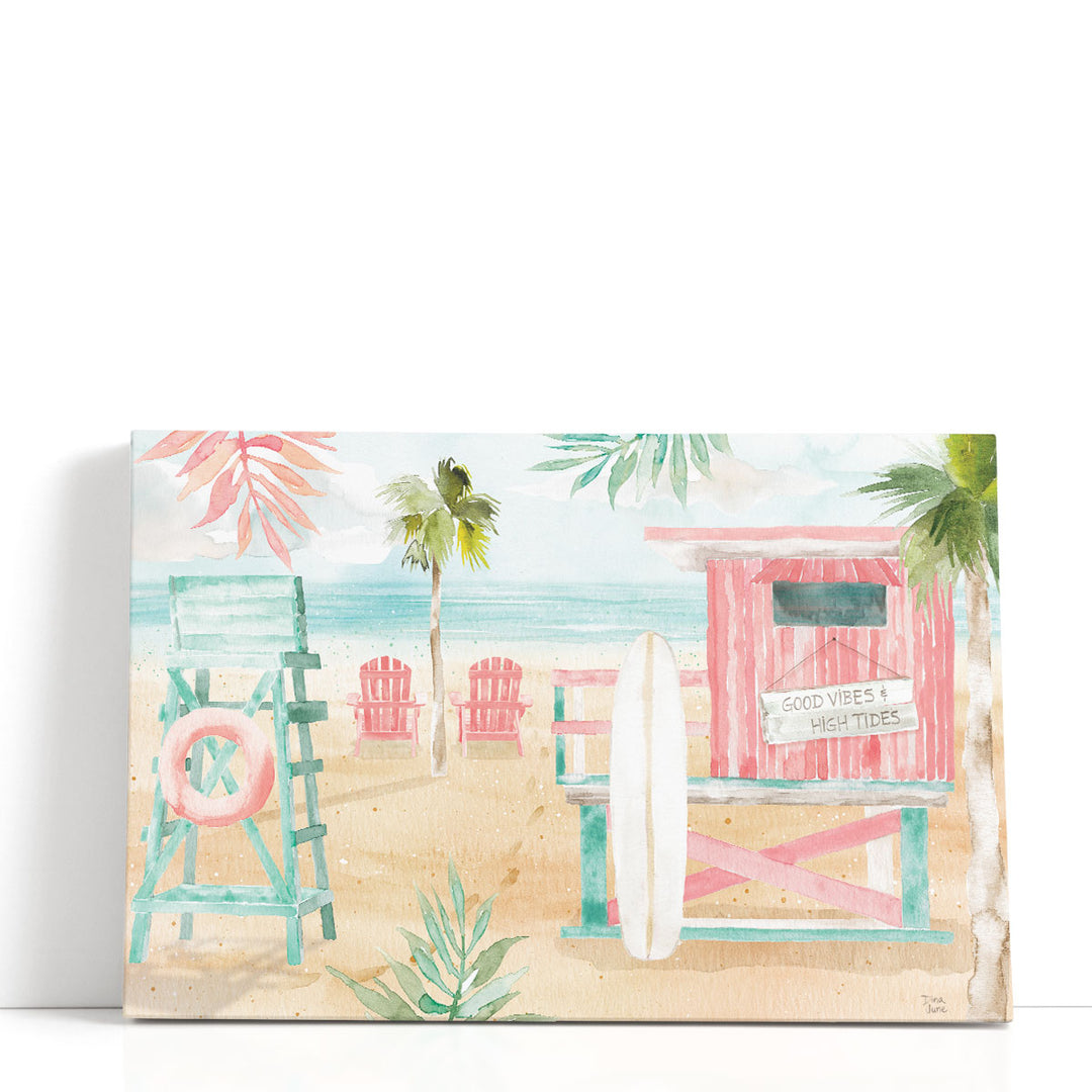 Surfs Up II - Canvas Print Wall Art