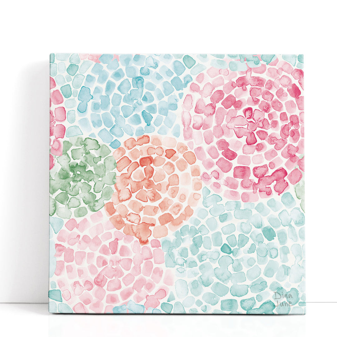 Boho Ride Pattern IVA - Canvas Print Wall Art