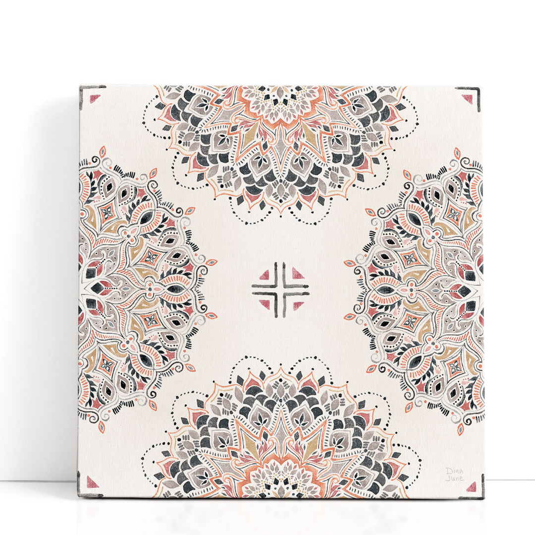 Kasbah Crush Pattern IA - Canvas Print Wall Art