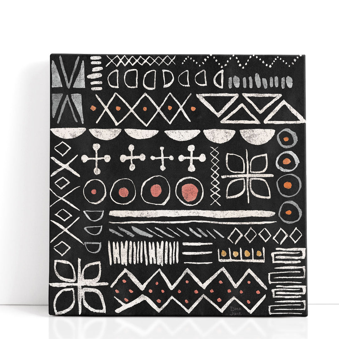 Kasbah Crush Pattern VB - Canvas Print Wall Art