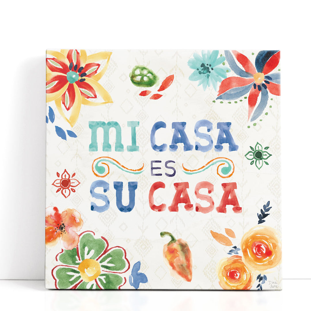 floral art prints – vibrant blossom motif