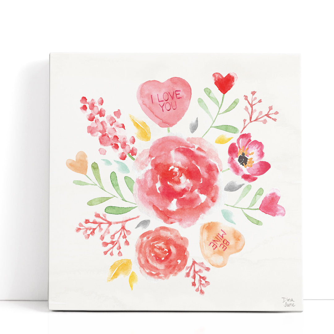 Love Always IV - Canvas Print Wall Art