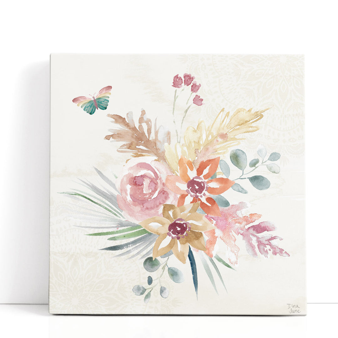 Boho Garden II - Canvas Print Wall Art