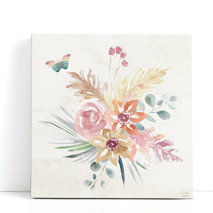 Boho Garden II - Canvas Print Wall Art