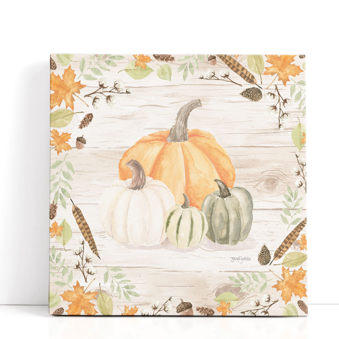 autumn prints – cozy vegetable art