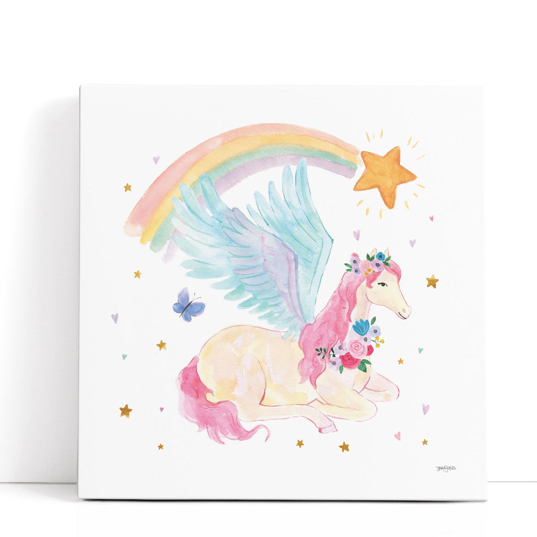 Magical Friends II Butterfly - Canvas Print Wall Art