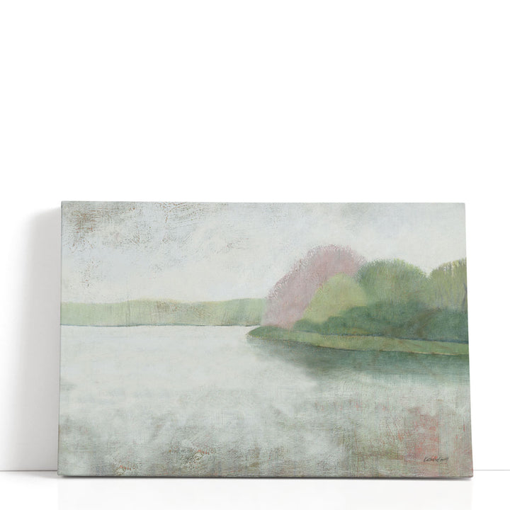 Nonquit Pond in May - Canvas Print Wall Art
